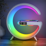 Sunlight Alarm Clock with Qi Fast Charging Station for Iphone