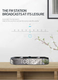 Lenovo Wireless Bluetooth Speaker with clock and FM Radio