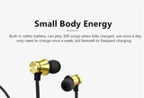 MaadZmec Tech Magnetic Wireless Bluetooth Earphone Stereo Sports Waterproof Earbuds Wireless in-ear Headset with Mic