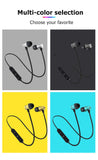 MaadZmec Tech Magnetic Wireless Bluetooth Earphone Stereo Sports Waterproof Earbuds Wireless in-ear Headset with Mic