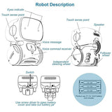 Newest Type Smart Robots Dance Voice Command 3 Languages Versions Touch Control Toys Interactive Robot Cute Toy Gifts for Kids