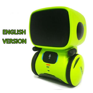 Newest Type Smart Robots Dance Voice Command 3 Languages Versions Touch Control Toys Interactive Robot Cute Toy Gifts for Kids