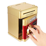 Electronic Piggy Bank Safe Box For Children Mini ATM Machine Kid