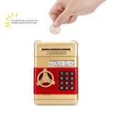 Electronic Piggy Bank Safe Box For Children Mini ATM Machine Kid