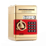 Electronic Piggy Bank Safe Box For Children Mini ATM Machine Kid