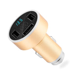 MaadZmec Tech 2 in 1 Aluminium 3 USB Car Charger