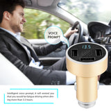 MaadZmec Tech 2 in 1 Aluminium 3 USB Car Charger