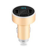 MaadZmec Tech 2 in 1 Aluminium 3 USB Car Charger