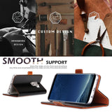 MaadZmec Tech Galaxy S9 Plus Case [Luxurious Genuine Cowhide Leather]