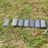 MaadZmec Tech SunPower folding 10W Solar Cells Charger 5V 2.1A USB Output Devices Portable Solar Panels for Smartphones