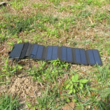 MaadZmec Tech SunPower folding 10W Solar Cells Charger 5V 2.1A USB Output Devices Portable Solar Panels for Smartphones